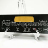 WB27T11229 GE Range Electronic Control Overlay - Black