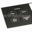 WB27T11511 GE Range Faceplate - Black