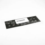 WB27T11511 GE Range Faceplate - Black
