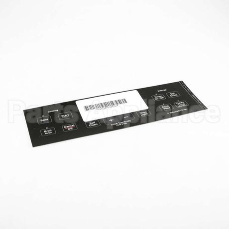 WB27T11511 GE Range Faceplate - Black