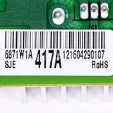 WB27X10861 GE Microwave Control Board