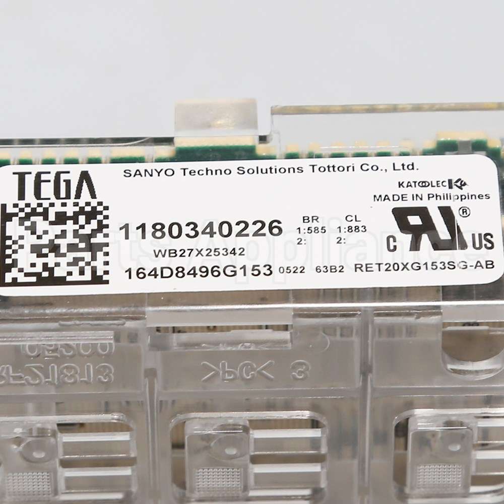 WB27X25342 GE Control Board T012 Ele