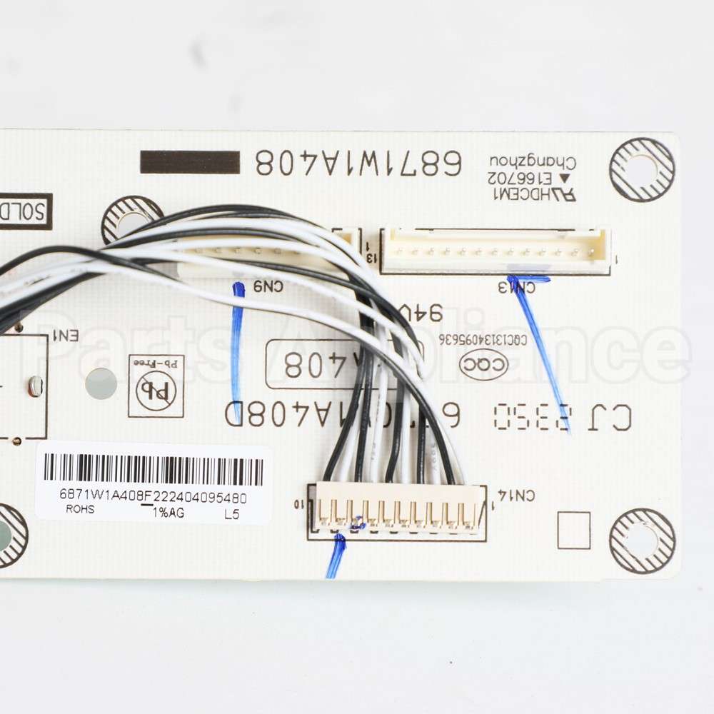 WB27X32846 GE Led (Encoder) Board
