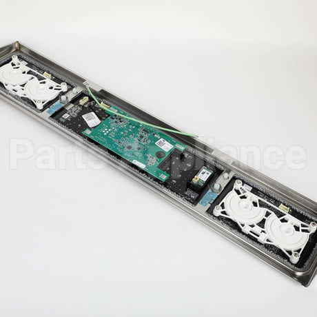 WB27X33633 GE Black Stainless Control Panel Overlay W/