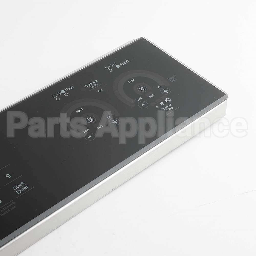 WB27X40488 GE Stainless Control Panel Overlay W/ Wifi Board