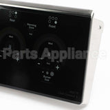 WB27X43578 GE Stainless Control Panel Overlay W/ Wifi