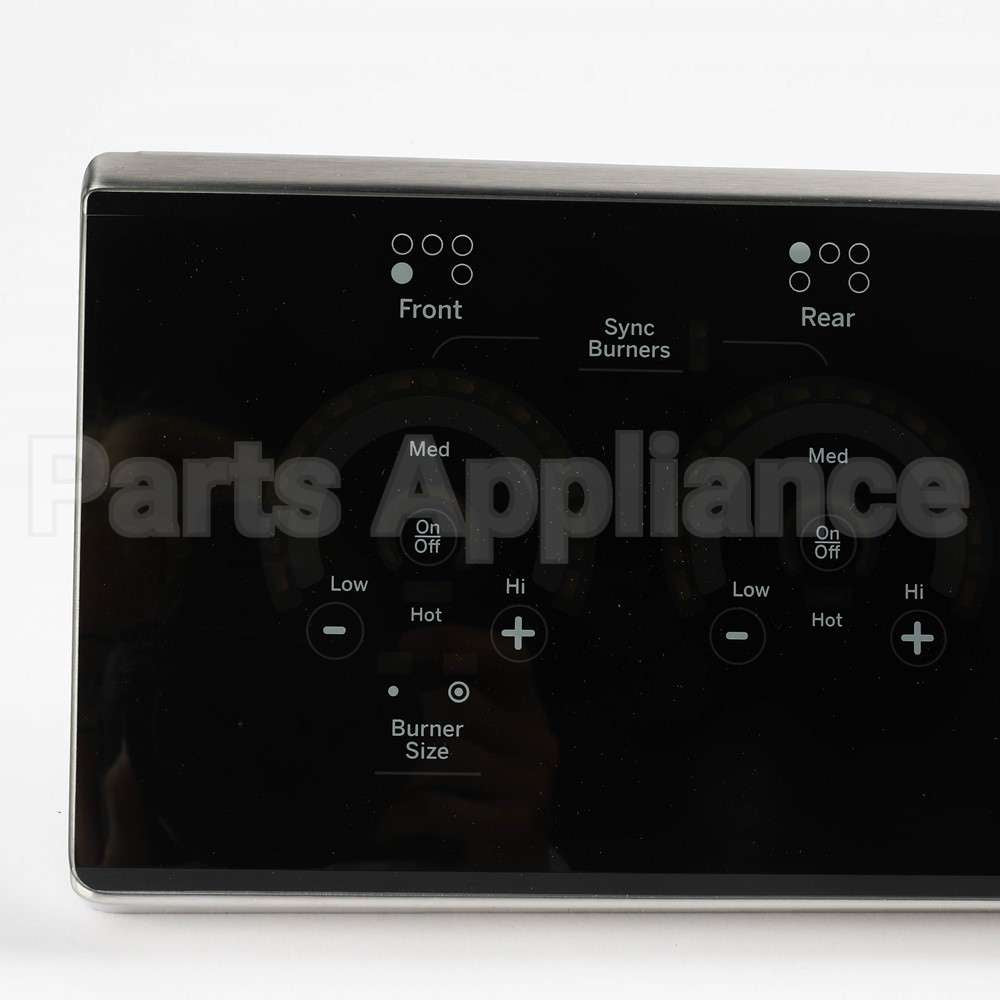 WB27X43578 GE Stainless Control Panel Overlay W/ Wifi