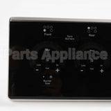 WB27X43578 GE Stainless Control Panel Overlay W/ Wifi