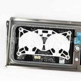 WB27X43578 GE Stainless Control Panel Overlay W/ Wifi