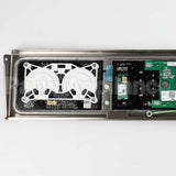 WB27X43579 GE Stainless Control Panel Overlay W/ Wifi