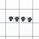 WB2K101 GE Gas Range Grate Rubber Feet - Set Of 4