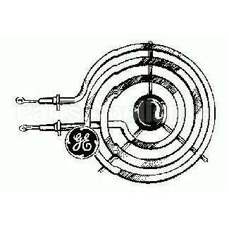 WB30X254 GE Range 6 Coil Surface Element - 3 Turns