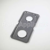 WB34K10013 GE Range Double Drip Pan - Right Side; Gray