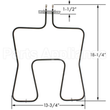 WB44X5043 Bake Element Compatible