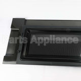 WB56X26203 GE Microwave Door - Black & Stainless Steel