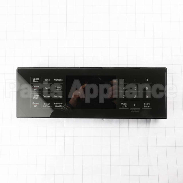 WB56X28191 GE Range Glass & Touch Board Assembly