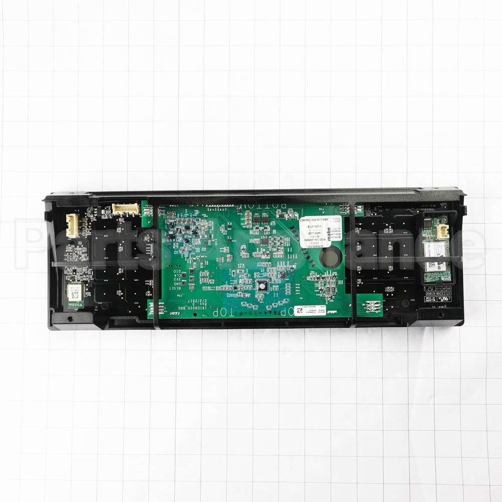 WB56X28191 GE Range Glass & Touch Board Assembly