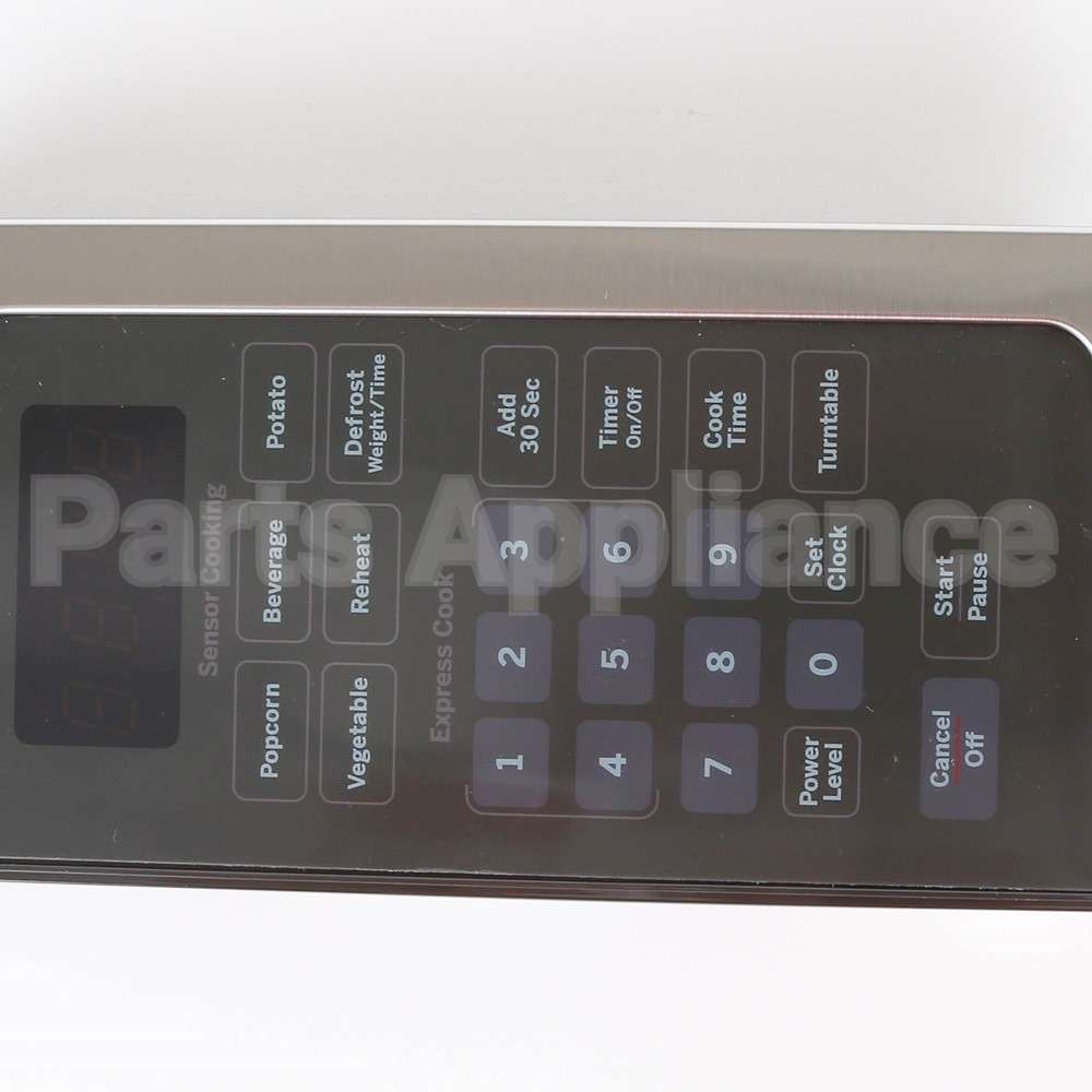 WB56X33573 GE Dark Dorian Control Panel With White Led