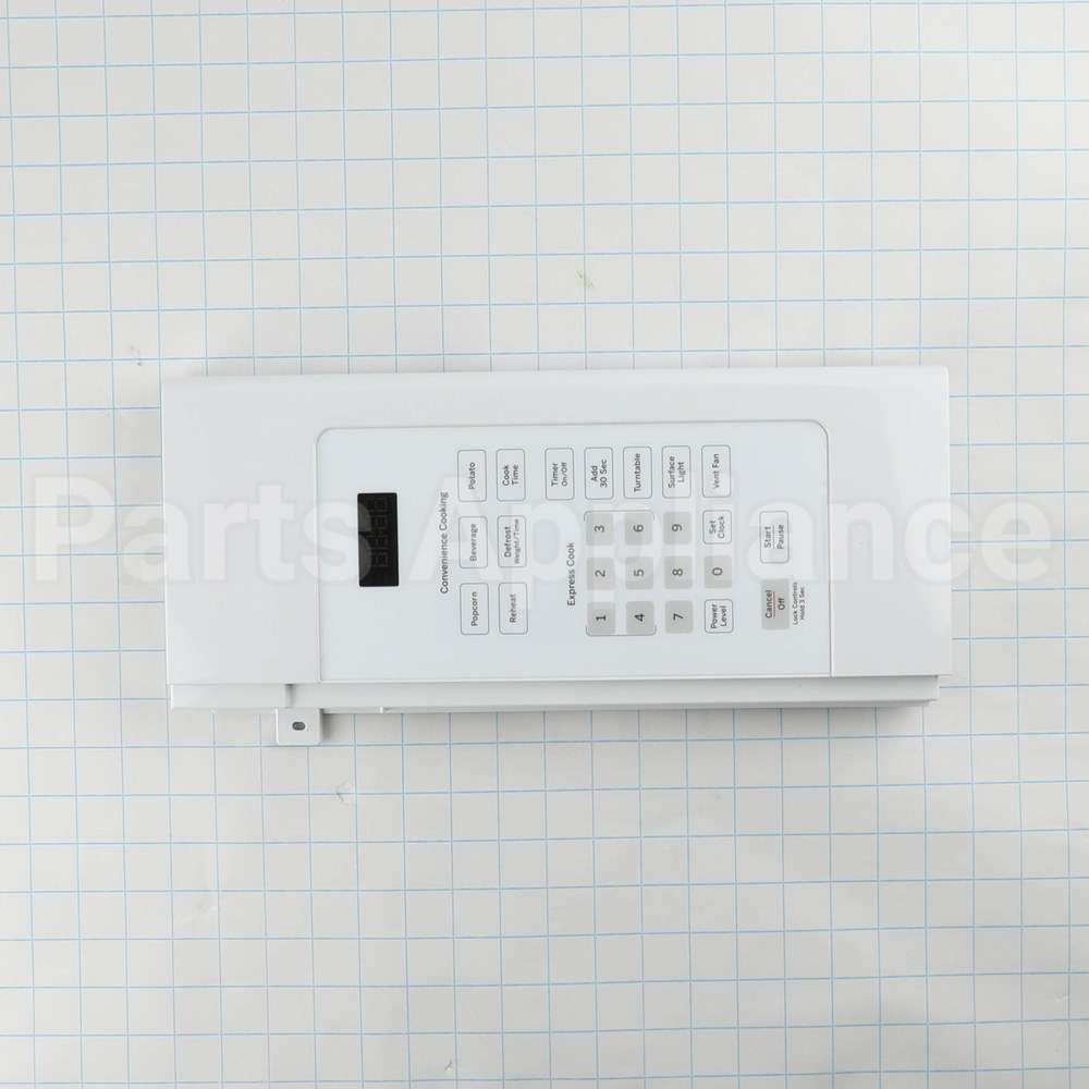 WB56X38146 GE White Control Panel