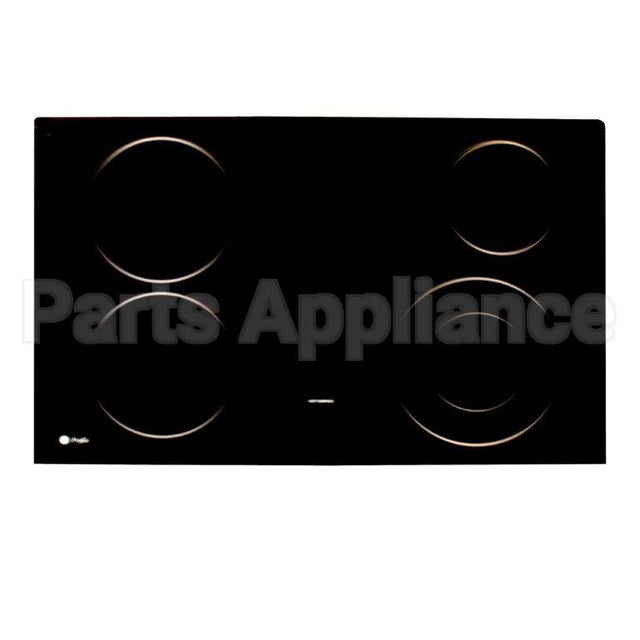 WB62T10525 GE Maintop Glass Asm (Bk)