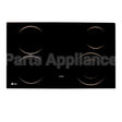WB62T10525 GE Maintop Glass Asm (Bk)