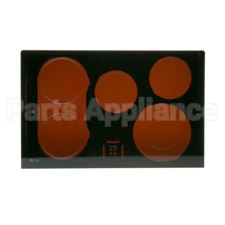 WB62T10528 GE Maintop Glass Asm (Bk)