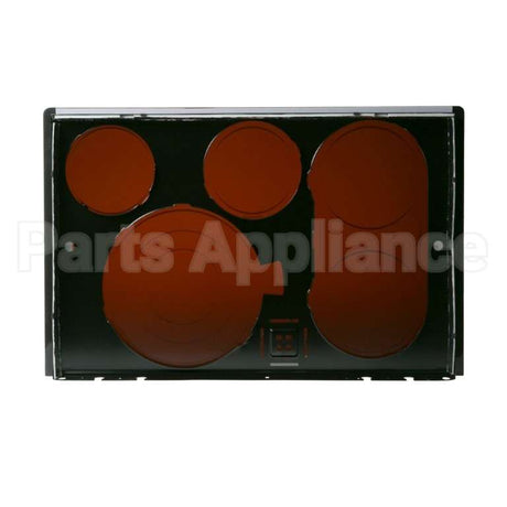 WB62T10542 GE Maintop Glass Asm (Bk)