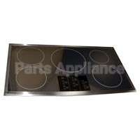 WB62X10059 GE Glass Maintop W/Ss Trim