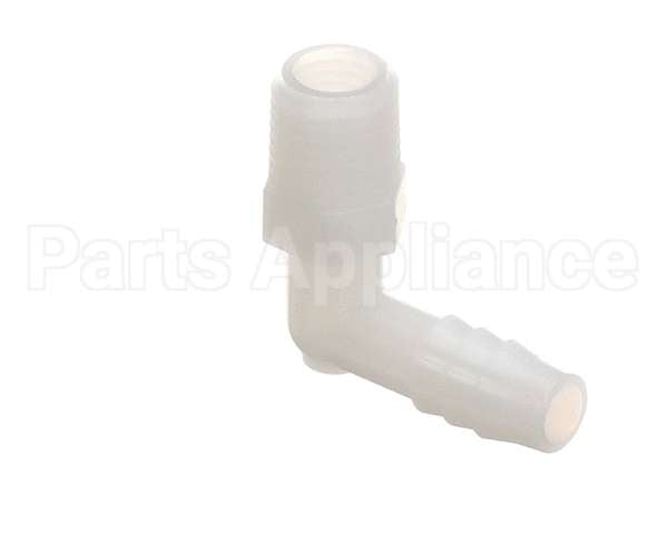 WC-2510 Wilbur Curtis Elbow, 3/8 Barb X 1/4 Mpt Plas