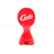 WC-32005RED Compatible Curtis Handle, Faucet Stylized Red Cu