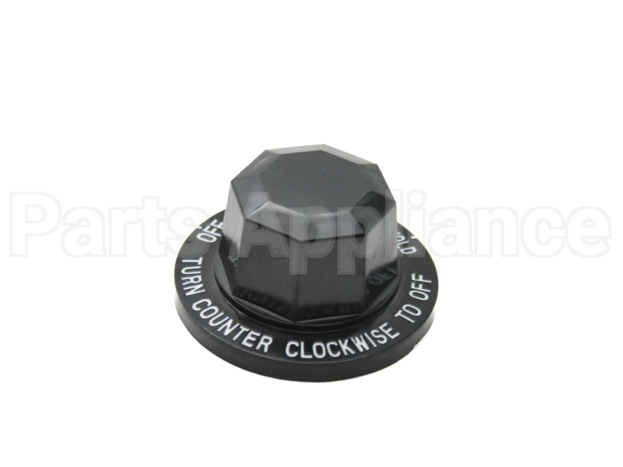 WC-3217 Compatible Curtis Knob, Thermostat, Black, Ru Units