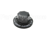 WC-3217 Compatible Curtis Knob, Thermostat, Black, Ru Units