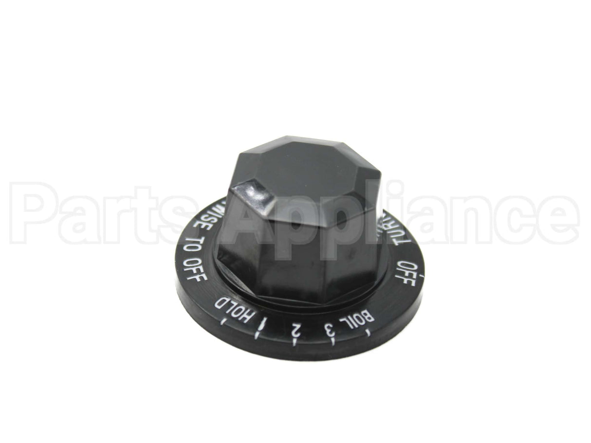 WC-3217 Compatible Curtis Knob, Thermostat, Black, Ru Units