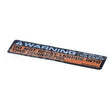 WC-38504 Compatible Curtis Label, Warning Shock Hazard In