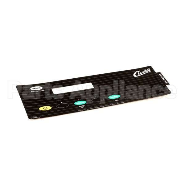 WC-390157 Compatible Curtis Label, Ucm Overlay Stb Curtis
