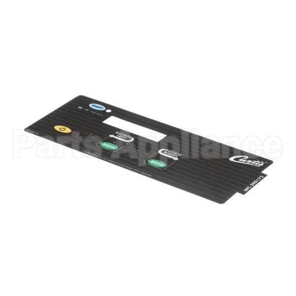 WC-390172 Compatible Curtis Label, Ucm Overlay Rtb 2-Batch