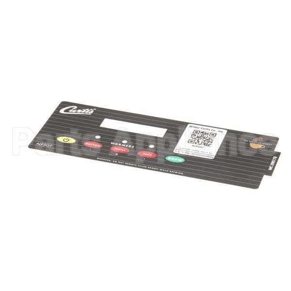 WC-390178 Compatible Curtis Label, Ucm Overlay Alp3Gt With