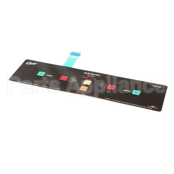 WC-39197 Compatible Curtis Membrane/Overlay, Ctrl Pnl, Gemini