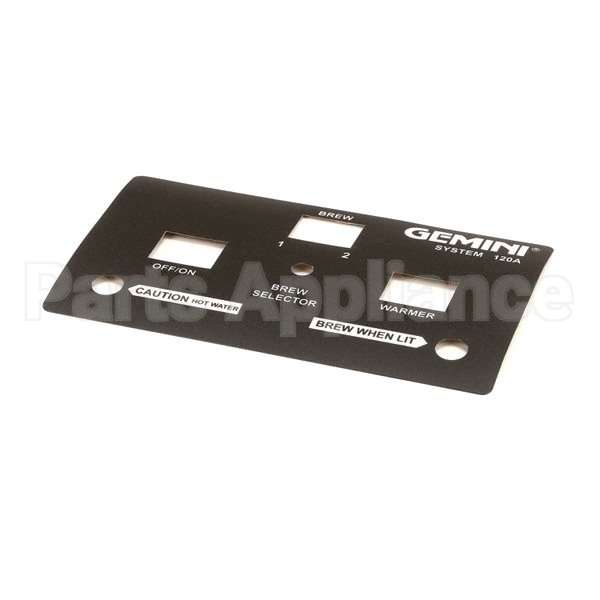 WC-3920T Compatible Curtis Label, Sw Panel Gem-120A Curti