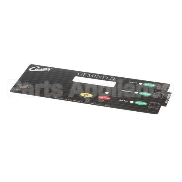 WC-39436 Compatible Curtis Label/Overlay, Ucm, 3-Batch
