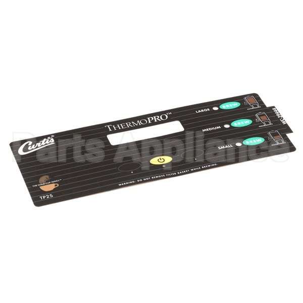 WC-39444 Compatible Curtis Label, Ucm Overlay 3-Batch Tp2