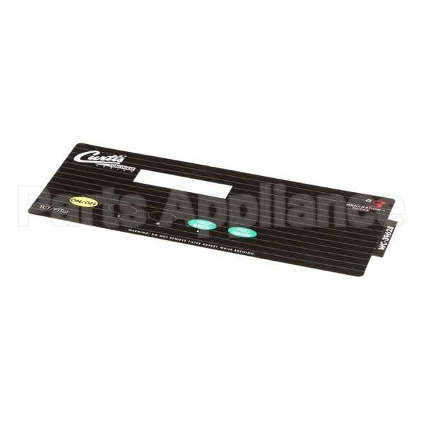 WC-39628 Compatible Curtis Label, Ucm Panel W/Half Batch