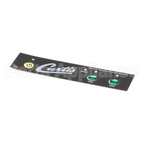 WC-39662 Compatible Curtis Label, Control Panel Tlp Curti