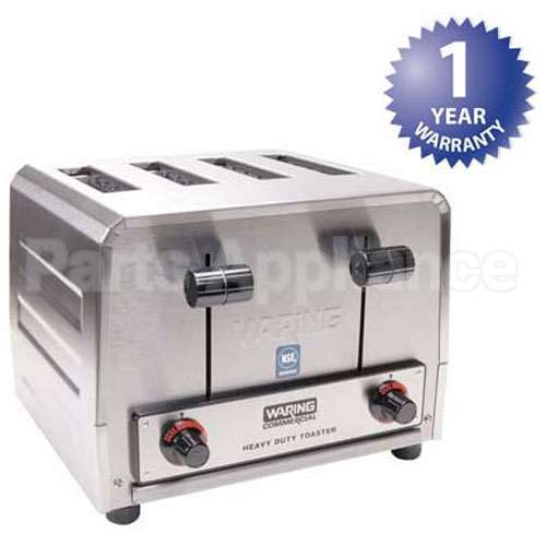 WCT800RC Compatible Waring - Qualheim Toaster, Pop-Up, Hd, 4Slice, 120V