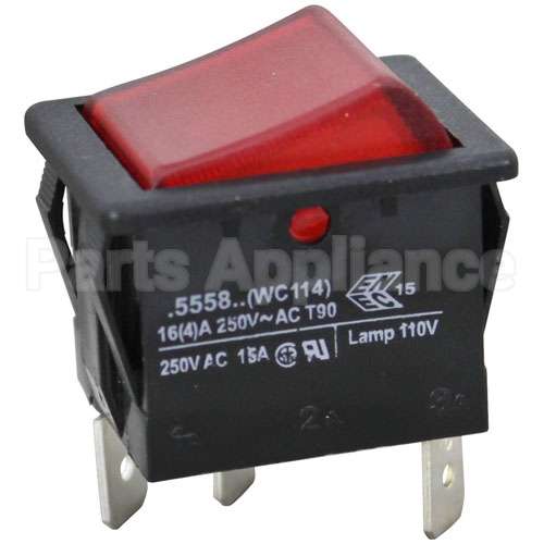 WCWC114R Compatible Curtis Switch 15/16 X 1-1/8 Spst