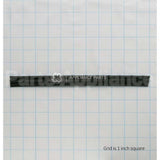 WD08X10021 GE Trim Tub Flange Black