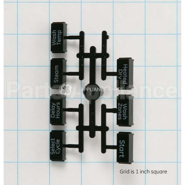 WD09X10091 GE Button And Graphics Asm
