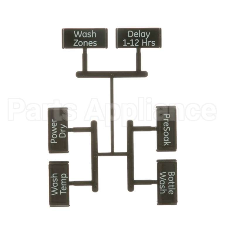 WD09X20233 GE Button And Graphics Asm