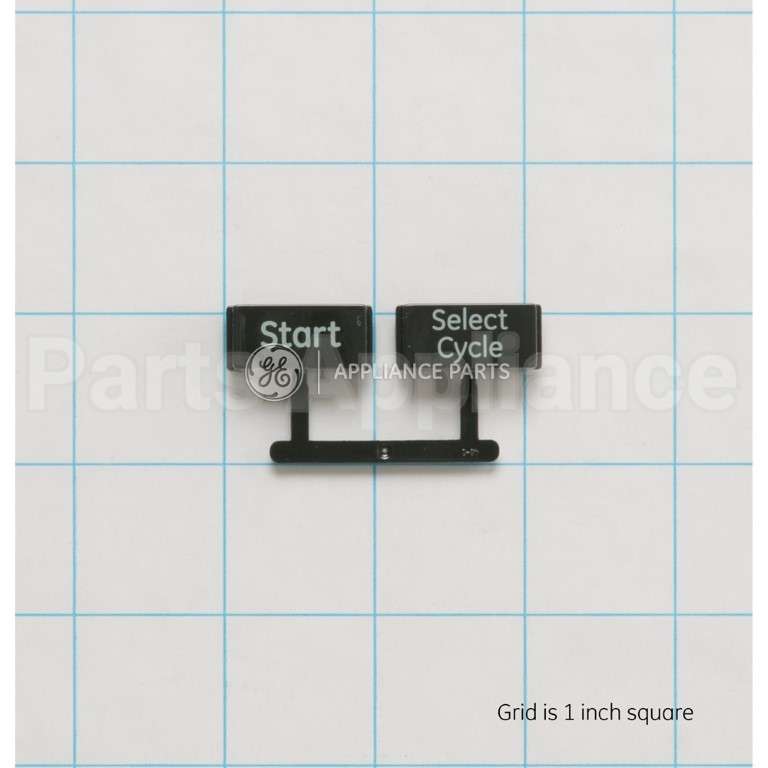 WD09X20234 GE Button And Graphics Asm