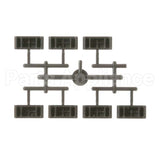 WD09X20254 GE Button And Graphics Asm